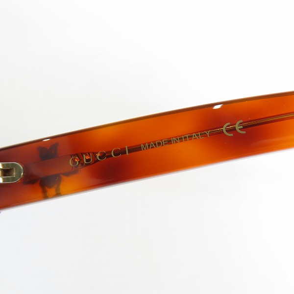 実際に弊社で買取させて頂いたGUCCI/グッチ メガネフレーム アイウェア GG0098O-003の画像 5枚目