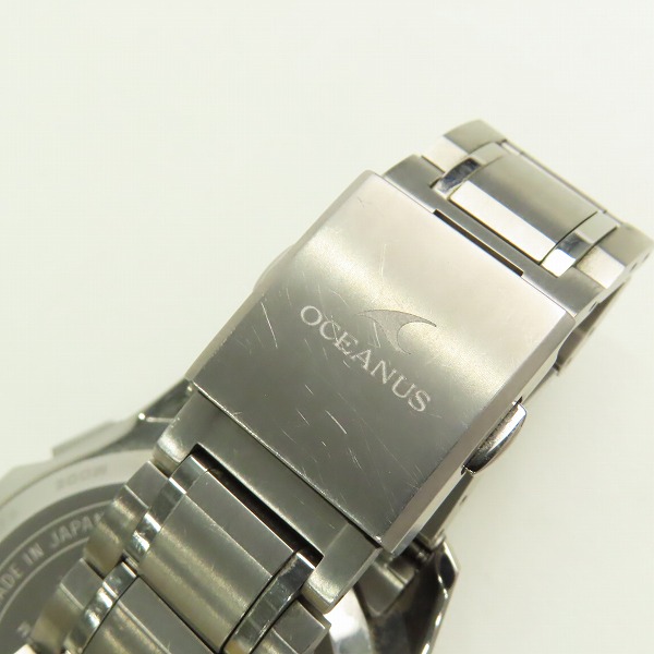 実際に弊社で買取させて頂いたCASIO/カシオ OCEANUS/オシアナス 電波ソーラー/Bluetooth OCW-G2000G-1AJFの画像 6枚目