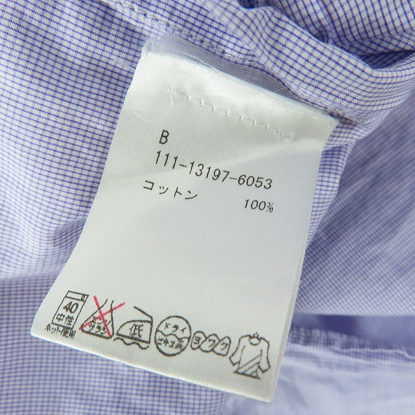 実際に弊社で買取させて頂いた【JPタグ】ETRO/エトロ 両胸ポケット 長袖シャツ 38の画像 3枚目