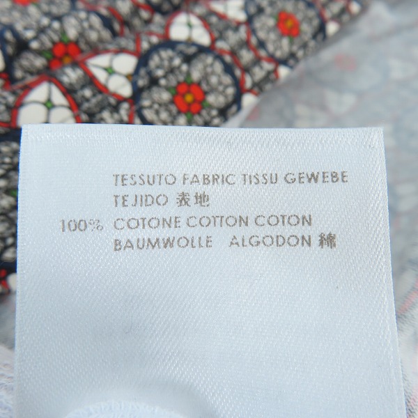 実際に弊社で買取させて頂いたAlexander McQueen/アレキサンダーマックイーン スカル/総柄 Tシャツ/Sの画像 4枚目