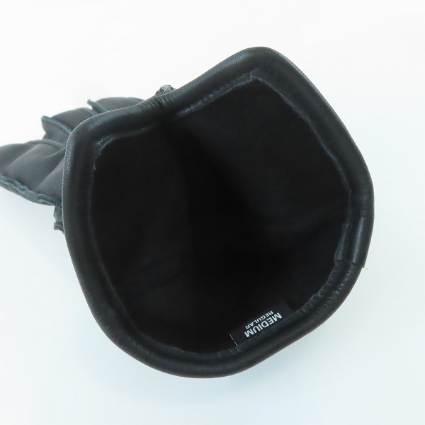 実際に弊社で買取させて頂いたNEIGHBORHOOD/ネイバーフッド 18AW レザーグローブ 232DPNH-AC01/Mの画像 3枚目