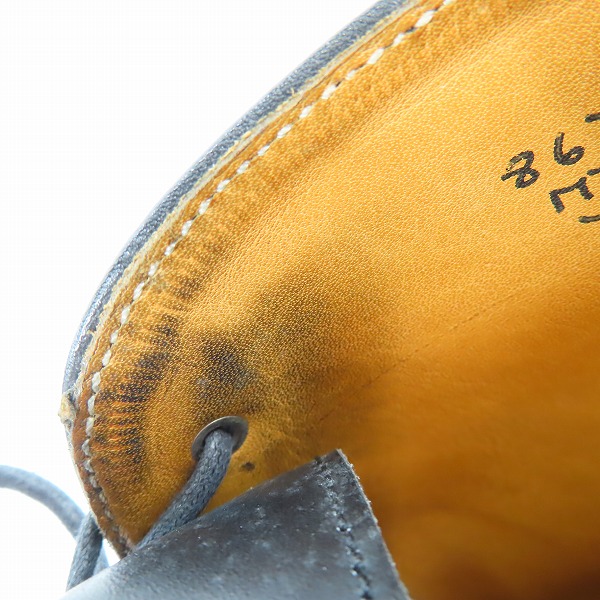 実際に弊社で買取させて頂いたTRICKER'S/トリッカーズ レザー ジョージ/チャッカブーツ M7052/7の画像 6枚目