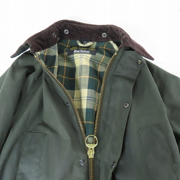 実際に弊社で買取させて頂いたBarbour/バブアー SL BEDALE/ビデイル オイルドジャケット 1202135の画像 2枚目