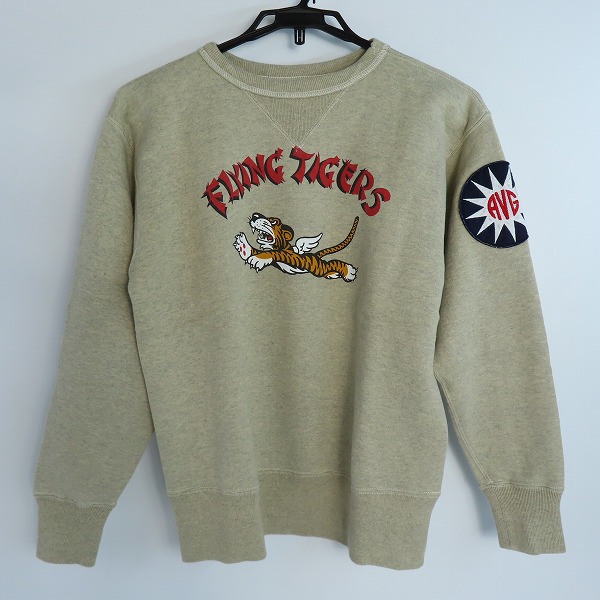 実際に弊社で買取させて頂いたTHE REAL McCOY'S/リアルマッコイズ MILITARY PRINT SWEATSHIRT 両Vスウェット S