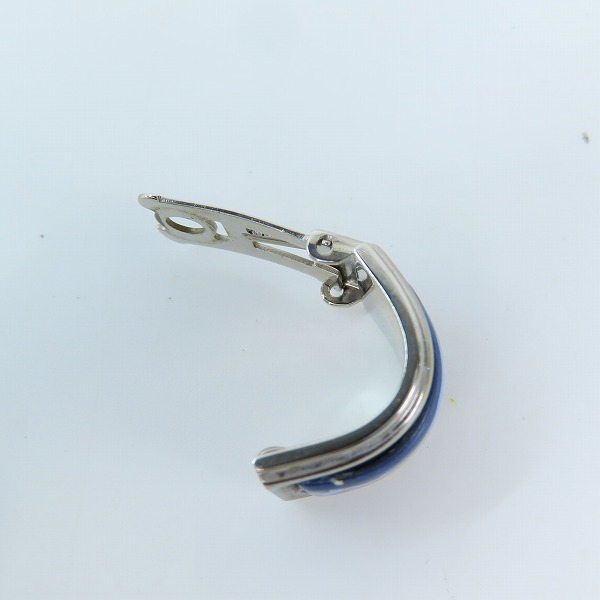 実際に弊社で買取させて頂いたHERMES/エルメス エマイユ ドルフィン イヤリングの画像 5枚目