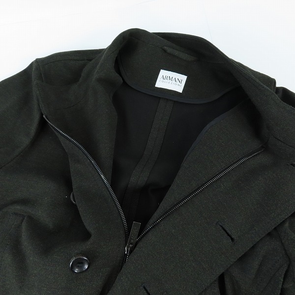 実際に弊社で買取させて頂いたARMANI COLLEZIONI/アルマーニ コレツォーニ ジャケット 52の画像 3枚目