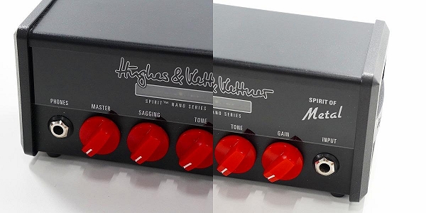 実際に弊社で買取させて頂いたHughes&Kettner/ヒュースアンドケトナー Spirit Nano series SPIRIT OF Metal 小型 ヘッドアンプ ギターアンプ 動作確認済みの画像 1枚目