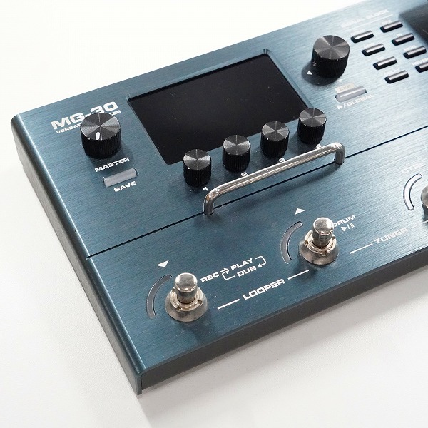 実際に弊社で買取させて頂いたNUX/ニューエックス MG-30 ギター用 マルチエフェクター 動作確認済みの画像 1枚目