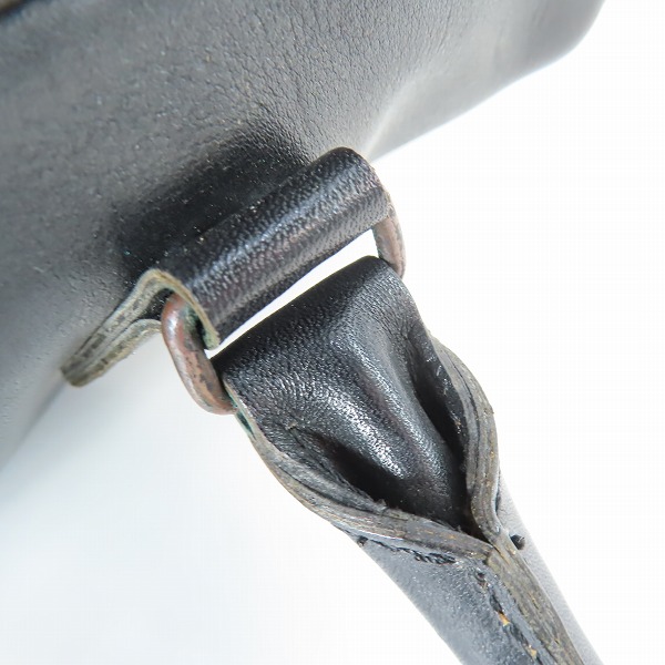 実際に弊社で買取させて頂いたYVES SAINT LAURENT/イブサンローラン レザー ハンドバッグの画像 8枚目