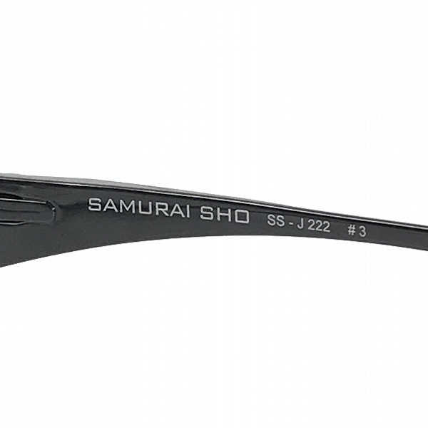 実際に弊社で買取させて頂いたSAMURAI SHO/サムライ翔 メガネ/メガネフレーム/アイウェア SS-J222 #3の画像 5枚目