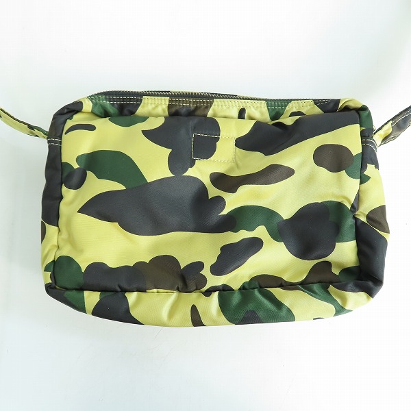 実際に弊社で買取させて頂いたPORTER×A BATHING APE/ポーター×エイプ TANKER/タンカー ショルダーバッグ 6933-482-100の画像 1枚目