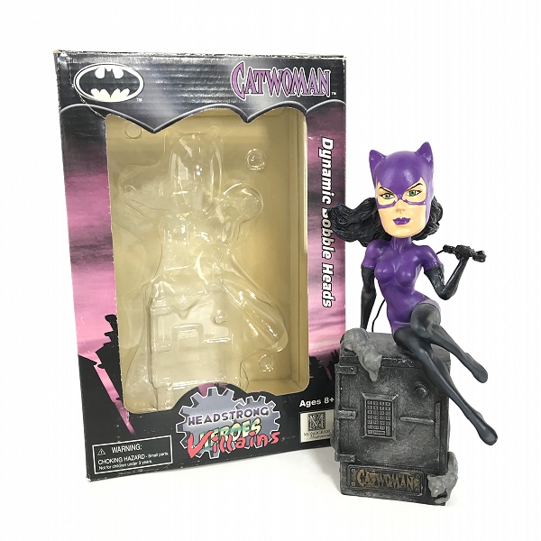 実際に弊社で買取させて頂いたMONOGRAM/モノグラム HEADSTRONG DCコミック バットマン CAT WOMAN/キャットウーマン ボブルヘッド フィギュア
