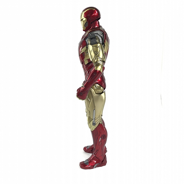 実際に弊社で買取させて頂いたホットトイズ マーベルスタジオ10周年 1/6スケールフィギュア アイアンマン マーク46(コンセプト・アート版)【動作未確認】の画像 2枚目