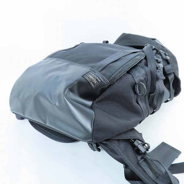 実際に弊社で買取させて頂いたPORTER/ポーター HEAT/ヒート リュックサック バックパック マグライト付き 703-06301の画像 2枚目