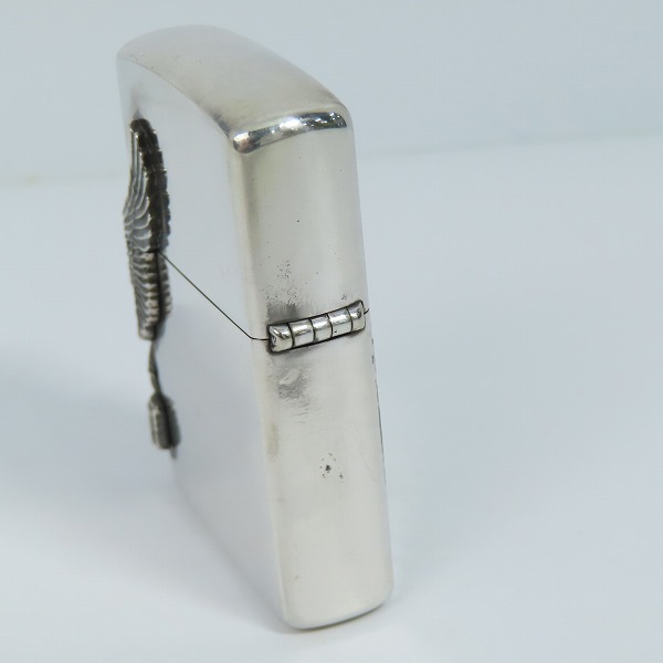 実際に弊社で買取させて頂いたZIPPO/ジッポー HARLEY-DAVIDSON ハーレーダビッドソン LIVE TO RIDE サイドメタル 1993年製の画像 2枚目