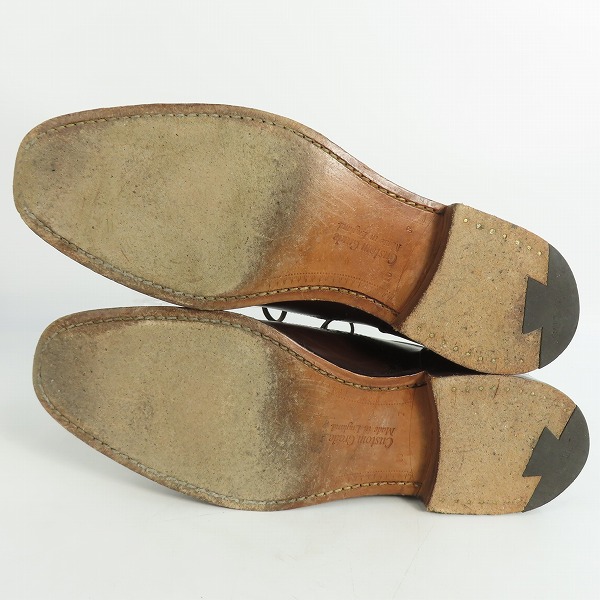 実際に弊社で買取させて頂いたChurch's/チャーチ DIPLOMAT 173 ビジネスシューズ/ドレスシューズ 7814/05 /80の画像 2枚目