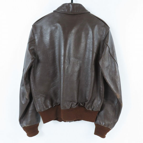 実際に弊社で買取させて頂いたBUZZ RICKSON'S/バズリクソンズ A-2 フライトジャケット 30-1415/38の画像 1枚目