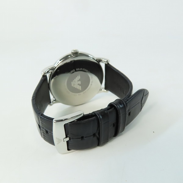 実際に弊社で買取させて頂いたEMPORIO ARMANI/エンポリオアルマーニ クォーツ AR-2500【動作未確認】の画像 2枚目