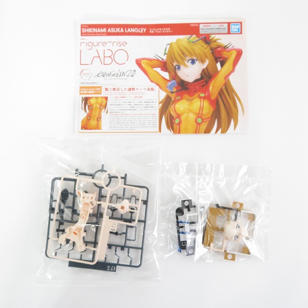 実際に弊社で買取させて頂いた【未組立】BANDAI/バンダイスピリッツ ヱヴァンゲリヲン新劇場版:破 Figure-rise LABO  式波・アスカ・ラングレー/プラモデルの画像 1枚目