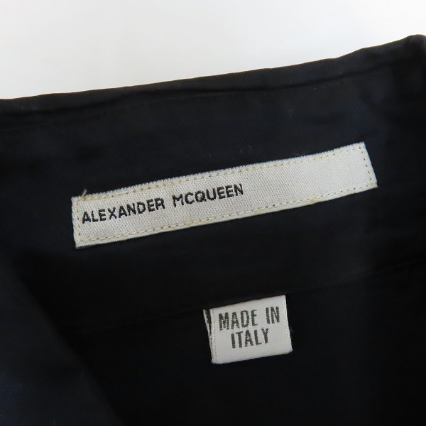 実際に弊社で買取させて頂いたAlexander McQueen/アレキサンダーマックイーン 半袖シャツ/48の画像 2枚目