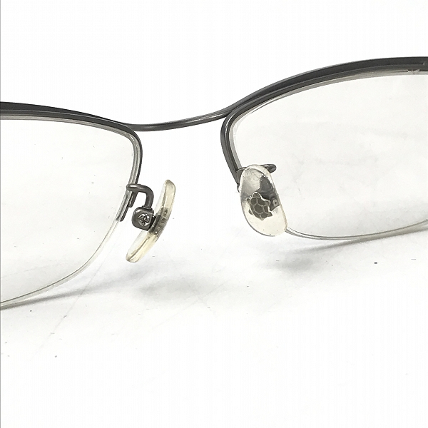 実際に弊社で買取させて頂いた999.9/フォーナインズ チタン 度入り 眼鏡/メガネフレーム/アイウェア S-208Tの画像 3枚目