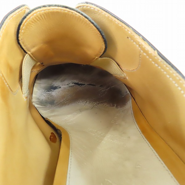 実際に弊社で買取させて頂いたMaison Martin Margiela/メゾンマルタンマルジェラ レザードレスシューズ VERO CUOIO/43の画像 7枚目