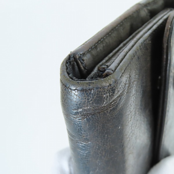 実際に弊社で買取させて頂いたCHROME HEARTS/クロムハーツ WAVE/ウェーブウォレット クロスボタン/長財布の画像 8枚目