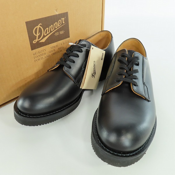 実際に弊社で買取させて頂いた【未使用】Danner/ダナー POSTMAN2/ポストマン2 プレーントゥ レザー ドレスシューズ D212100/8