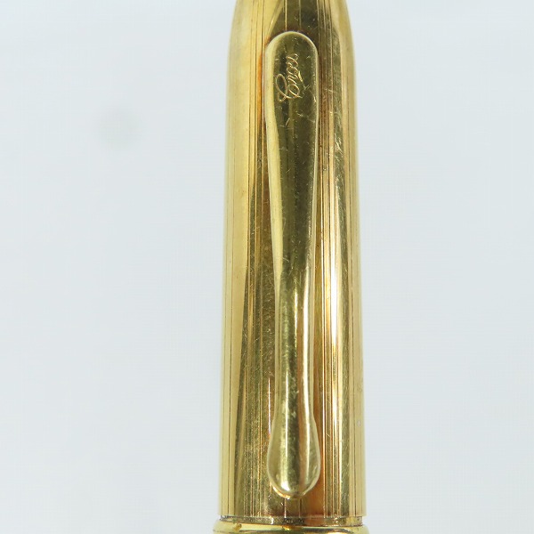 実際に弊社で買取させて頂いたCROSS/クロス ペン先 18K/750 万年筆　ゴールドの画像 2枚目