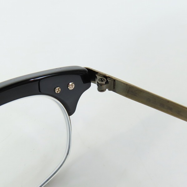 実際に弊社で買取させて頂いた白山眼鏡店/ハクサンガンキョウテン A14 メガネフレーム/アイウェアの画像 4枚目