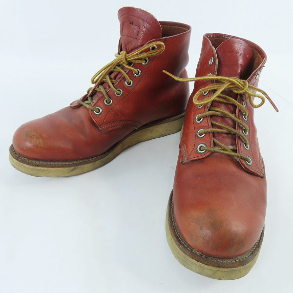 実際に弊社で買取させて頂いたRED WING/レッドウィング ブーツ レッドブラウン系 8166/8.5D