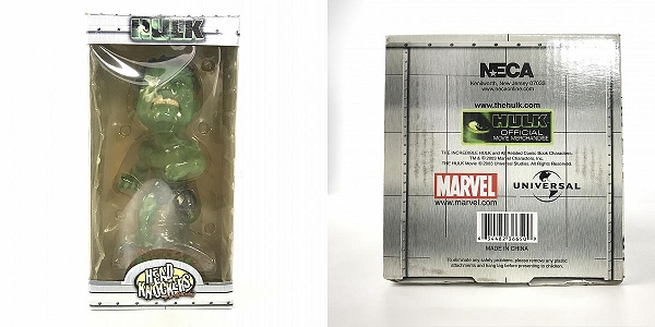 実際に弊社で買取させて頂いたNECA/ネカ HEAD KNOCKERS マーベル ハルク フィギュアの画像 9枚目