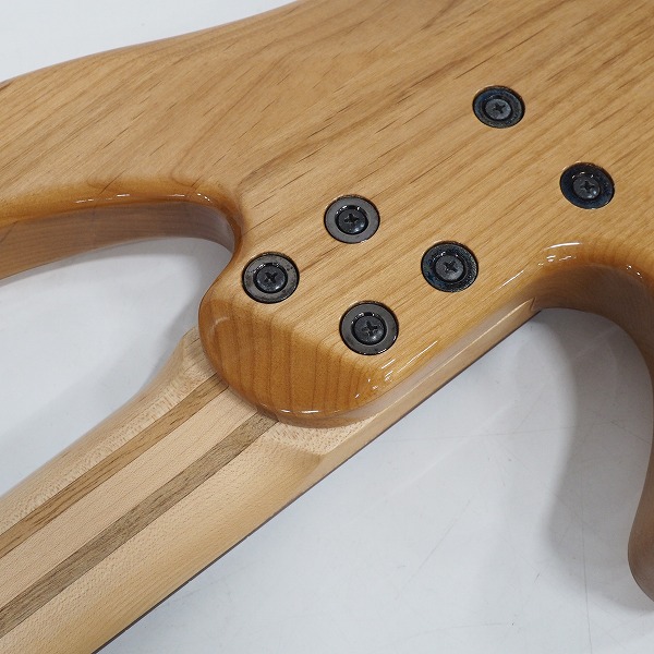 実際に弊社で買取させて頂いた★YAMAHA/ヤマハ TRB1004J NT アクティブ 4弦エレキベース ナチュラル 24F 5ピースネック ギグケース付の画像 8枚目