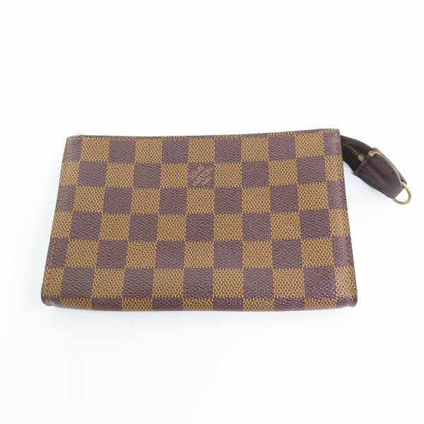 実際に弊社で買取させて頂いたLOUIS VUITTON/ルイヴィトン ダミエ・エベヌ マレ用付属ポーチ ネックストラップ付き