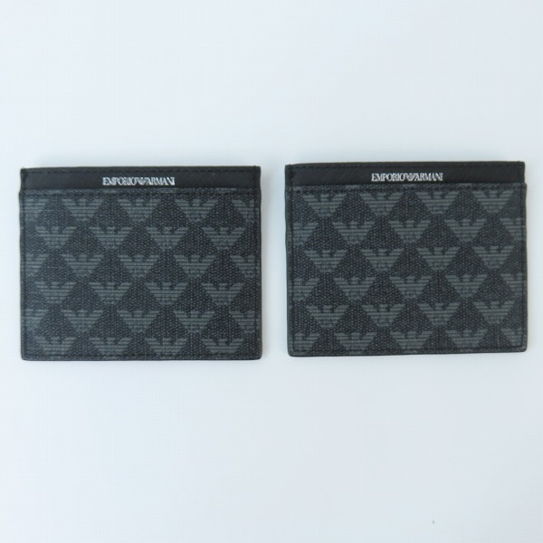 実際に弊社で買取させて頂いたEMPORIO ARMANI/エンポリオアルマーニ カードケース/2点セット