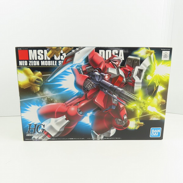 実際に弊社で買取させて頂いた【未組立】BANDAI/バンダイ HG 1/144 機動戦士ガンダム 逆襲のシャア MSM-03 JAGD DOGA/ヤクト・ドーガ(クェス・エア専用機) 