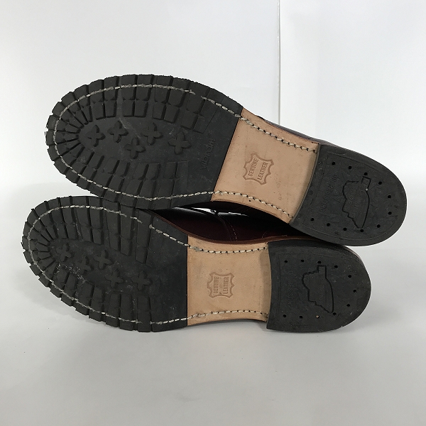 実際に弊社で買取させて頂いたRED WING/レッドウィング BECKMAN/ベックマン ブーツ ブラックチェリー 9011/9.5Dの画像 2枚目