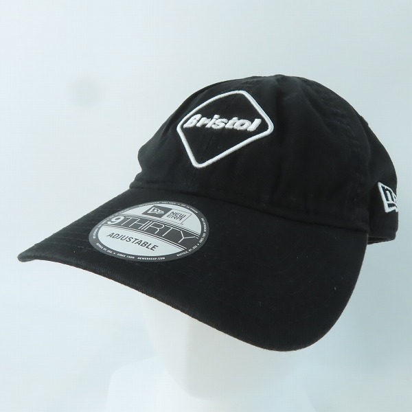 実際に弊社で買取させて頂いたF.C.Real Bristol×NEW ERA/F.Cレアルブリストル×ニューエラ  キャップ 黒 FCRB-220097