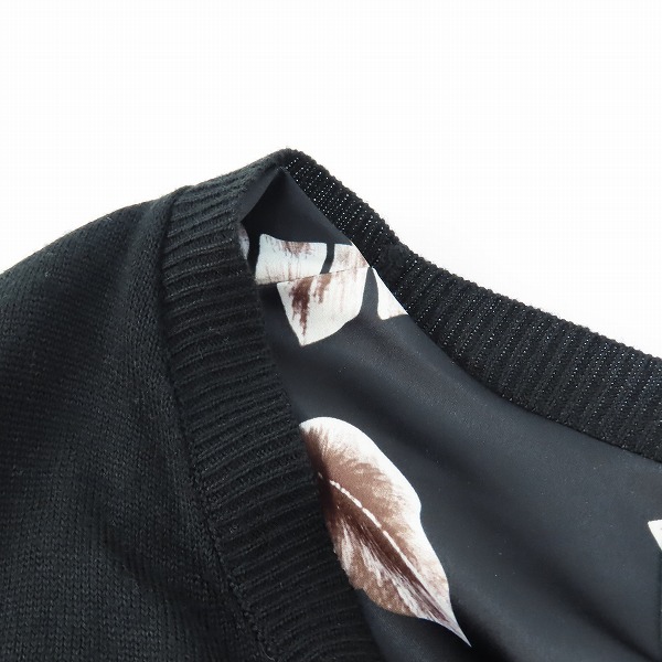 実際に弊社で買取させて頂いたglamb/グラム ニットカーディガン 裏地総柄 2の画像 5枚目