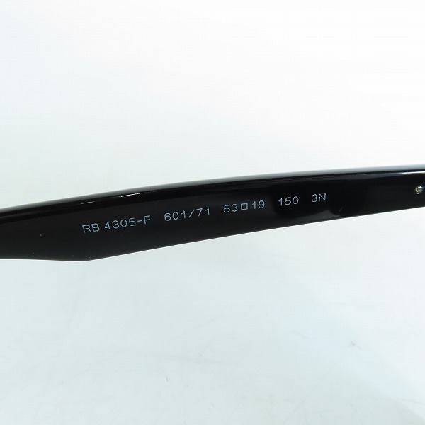 実際に弊社で買取させて頂いたRay-Ban/レイバン サングラス/アイウェア RB4305-Fの画像 6枚目