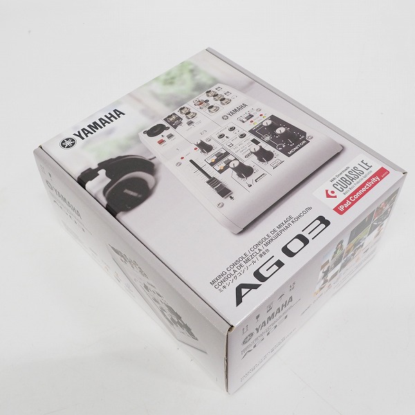 実際に弊社で買取させて頂いたYAMAHA/ヤマハ AG03 ミキシングコンソール ミキサー ウェブキャスティングミキサー【通電確認済】の画像 7枚目