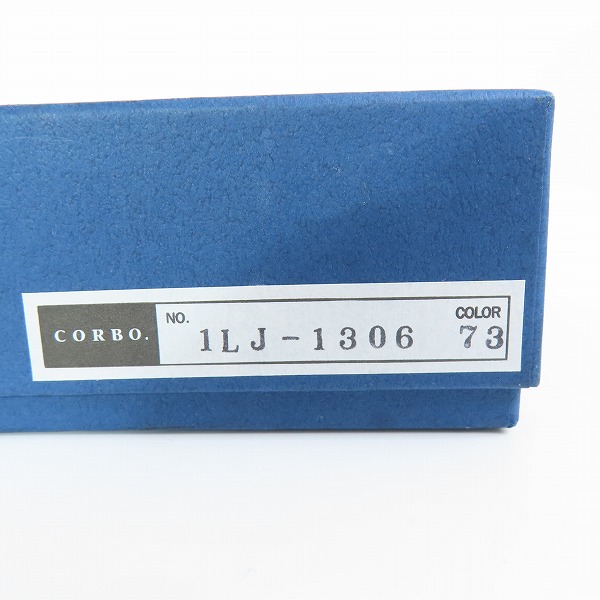 実際に弊社で買取させて頂いたCORBO/コルボ GOAT/ゴート 縦型折財布/ウォレット コインケース付 1LJ-1306の画像 9枚目