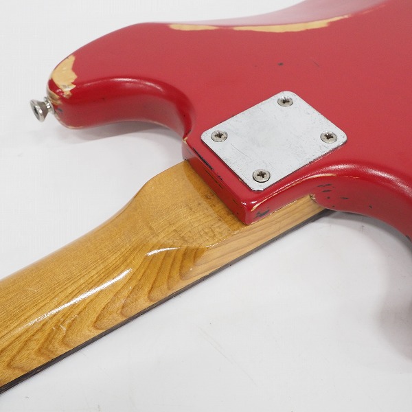 実際に弊社で買取させて頂いた★Tomson/トムソン SPLENDOR SERIES ムスタングType エレキギター ソフトケース付の画像 8枚目