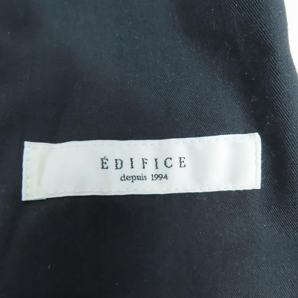 実際に弊社で買取させて頂いたEDIFICE/エディフィス ブルゾン/テーラードジャケット/パンツ 3点セットの画像 4枚目
