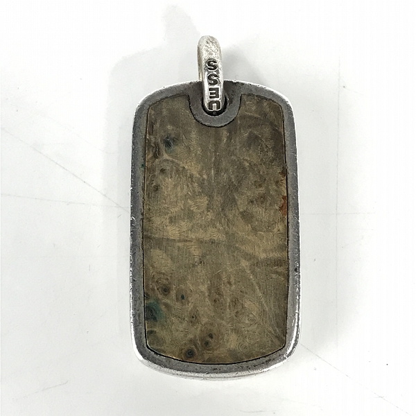 実際に弊社で買取させて頂いたSTANLEY GUESS/スタンリーゲス 2サイド ウッドドッグタグ/ペンダントの画像 2枚目