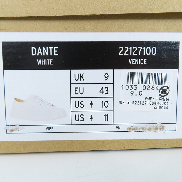 実際に弊社で買取させて頂いたDr.Martens/ドクターマーチン DANTE ダンテ 22127100 UK9の画像 8枚目