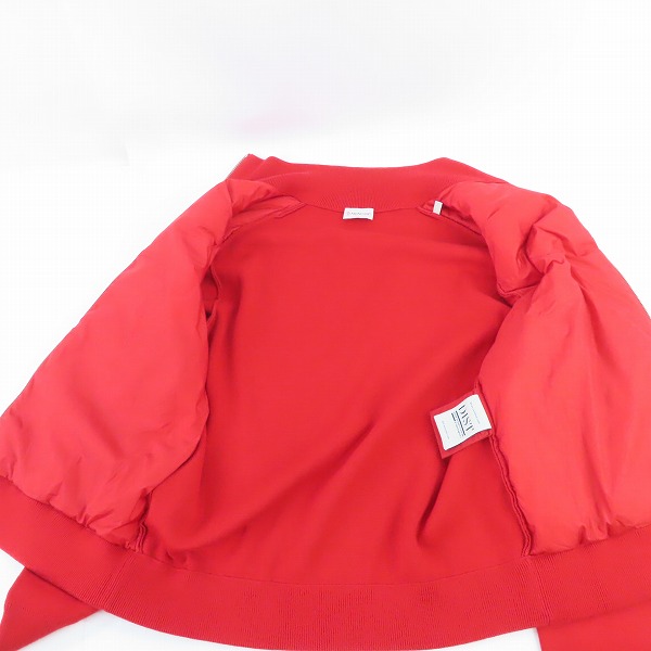 実際に弊社で買取させて頂いた【JPタグ】MONCLER/モンクレール 19AW MAGLIONE TRICOT CARDIGAN ニット切り替えダウン E20919422350 A9071/XLの画像 2枚目