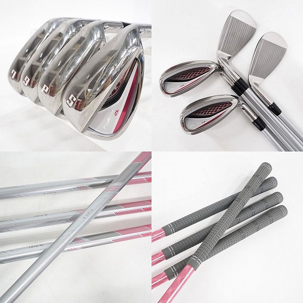 実際に弊社で買取させて頂いたブリヂストン TOURSTAGE/ツアーステージ CL レディース ゴルフクラブ 8本セット FLEX:L  キャディバッグ付きの画像 4枚目