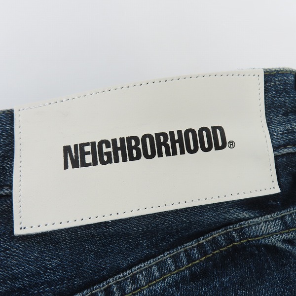 実際に弊社で買取させて頂いたNEIGHBORHOOD/ネイバーフッド 24SS WASHED DENIM DP BASIC PANTS 241XBNH-PTM05/Sの画像 2枚目