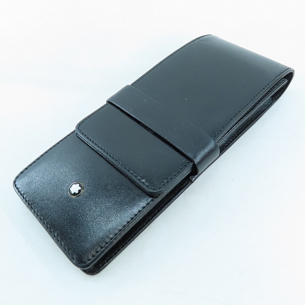 実際に弊社で買取させて頂いたMONTBLANC/モンブラン レザー ペンケース 3本用